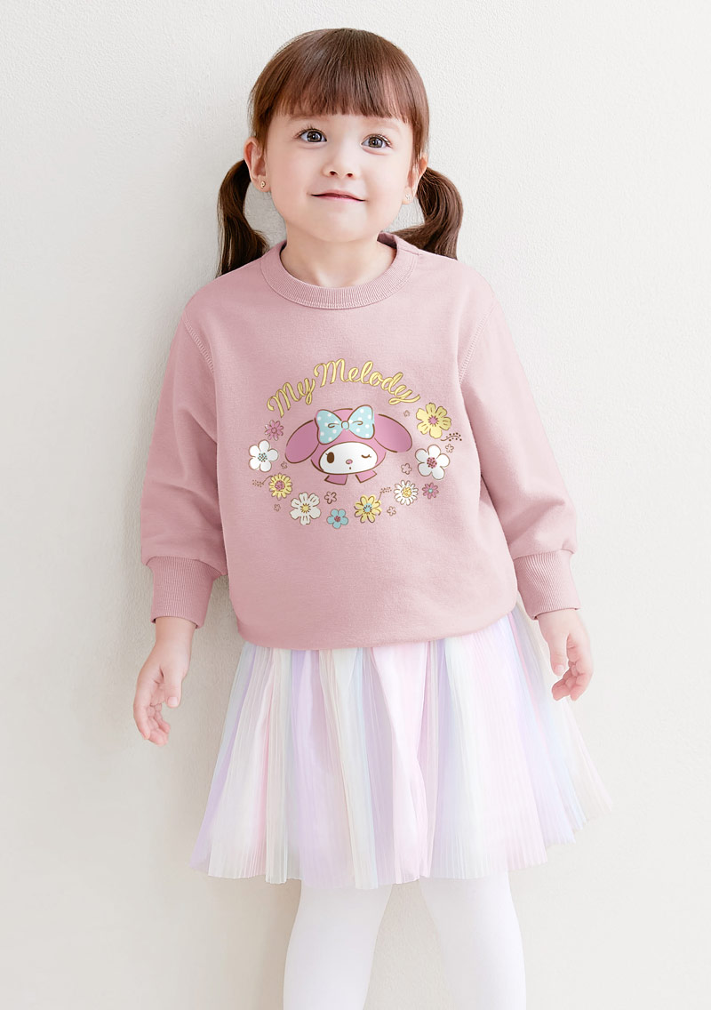 My Melody印花毛圈T恤-童裝-01