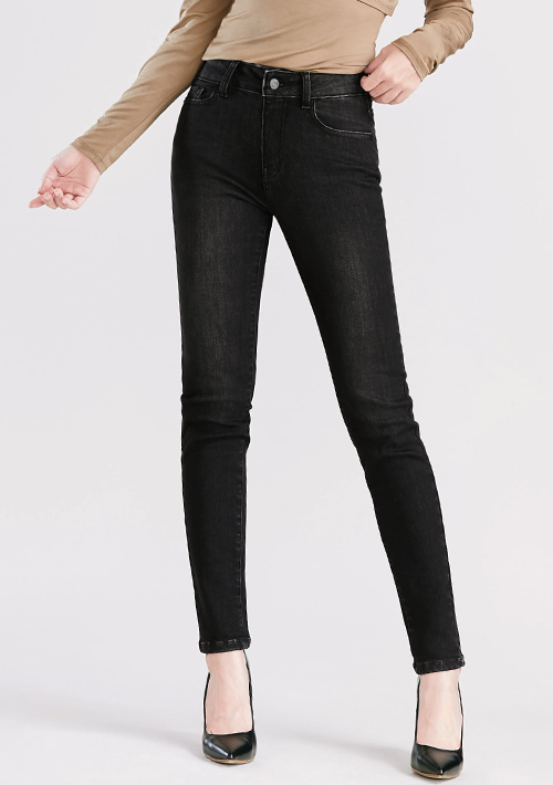 【限時$549】保暖磨毛牛仔褲