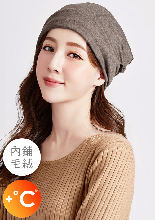 +℃ 雪地絨針織發熱兩用脖圍