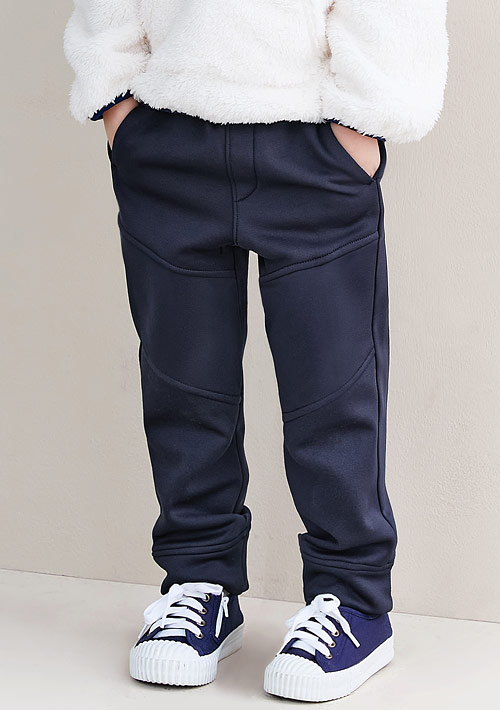 保暖.柔軟.舒適-升溫保暖內刷毛長褲-童裝