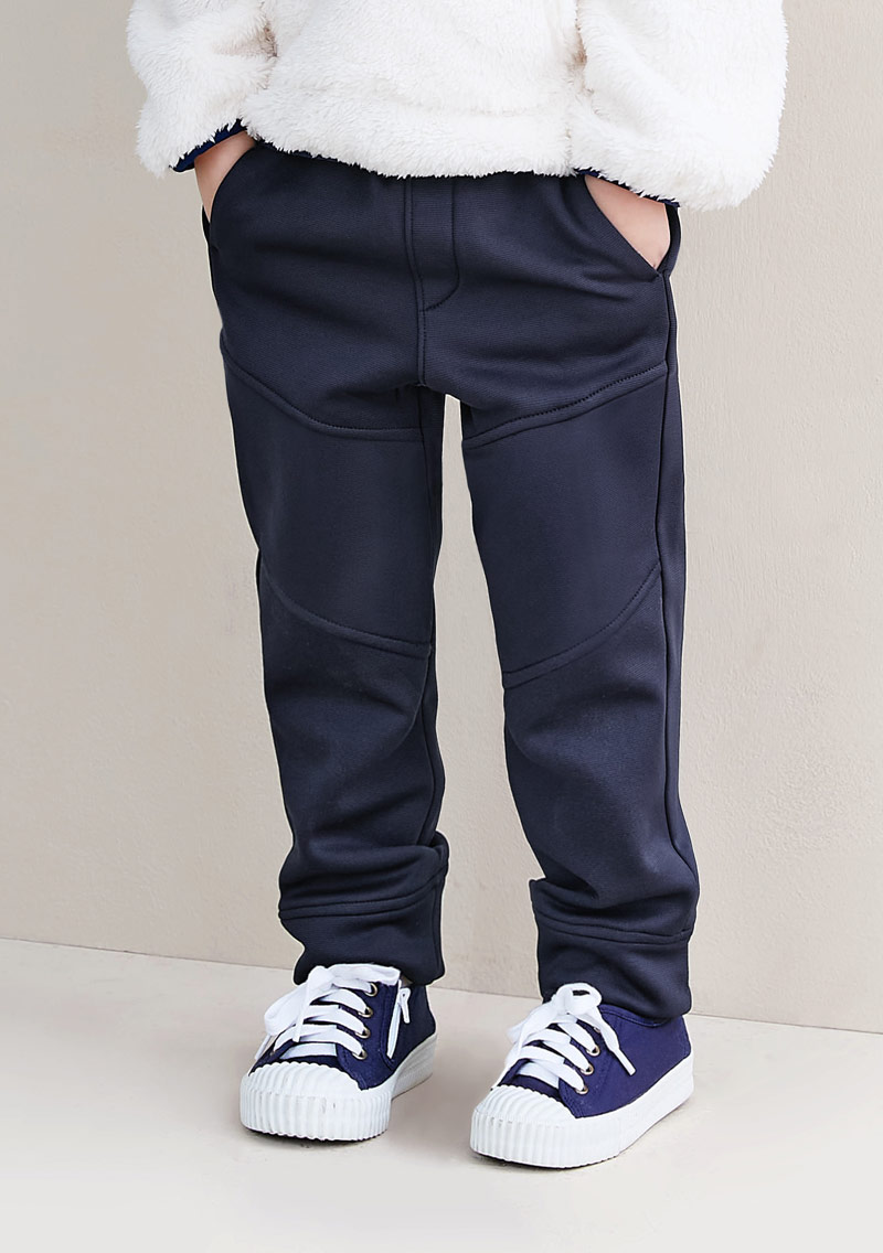 保暖.柔軟.舒適-升溫保暖內刷毛長褲-童裝