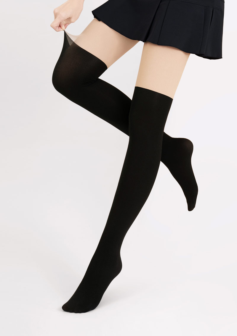 +5cm視覺光腿神器保暖褲襪