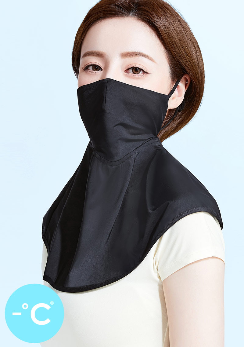 【限時$168】-°C 冰感【UPF50+防曬】冰絲涼感口罩