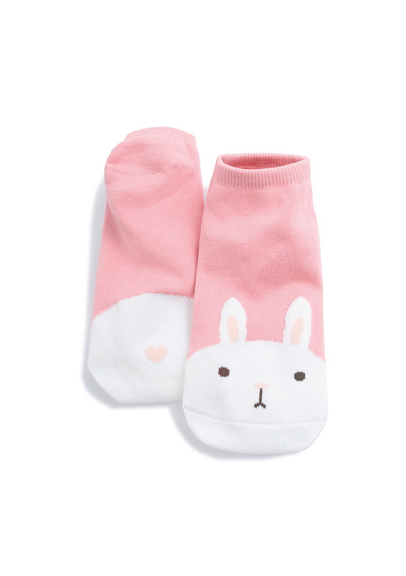 俏皮兔子涼感短襪