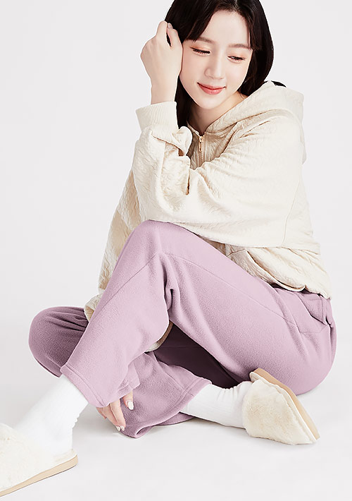 保暖.MIT永續環保材質-Fleece輕量保暖居家長褲