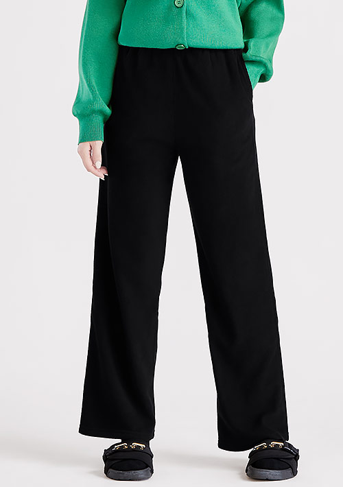 保暖.MIT永續環保材質-Fleece輕量保暖居家長褲