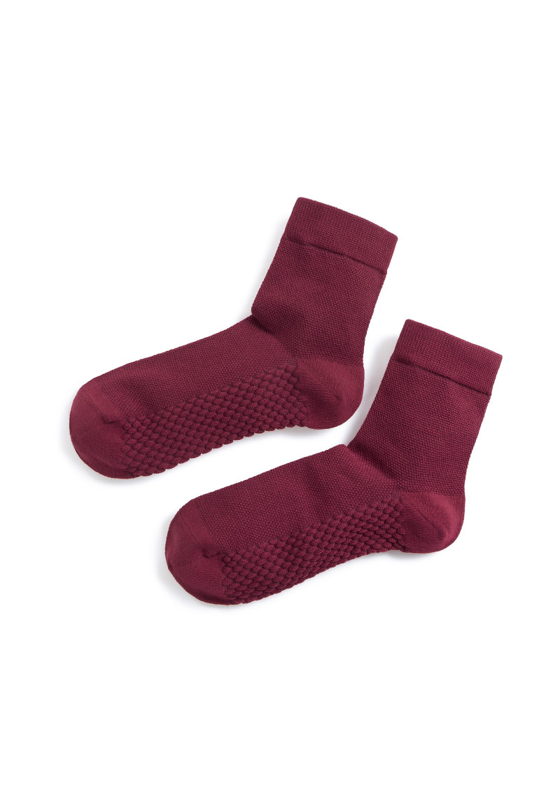 【加價購$59】高透氣抗起球網眼中筒襪