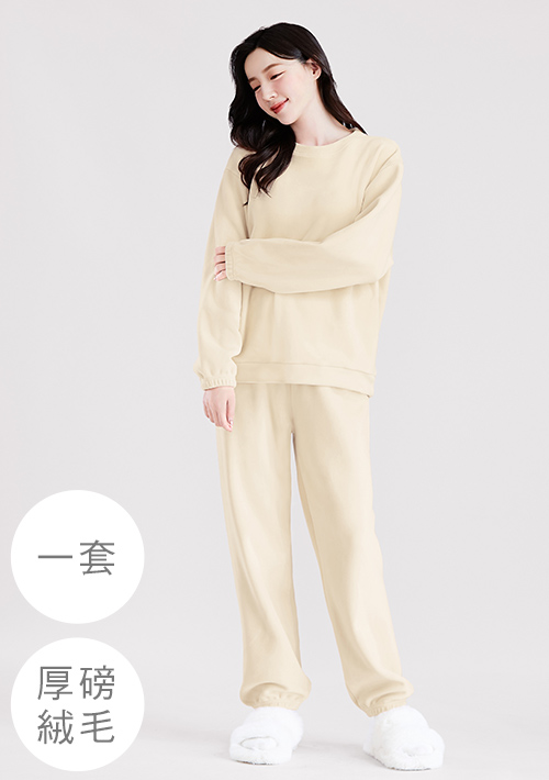 厚磅暖暖絨家居套裝