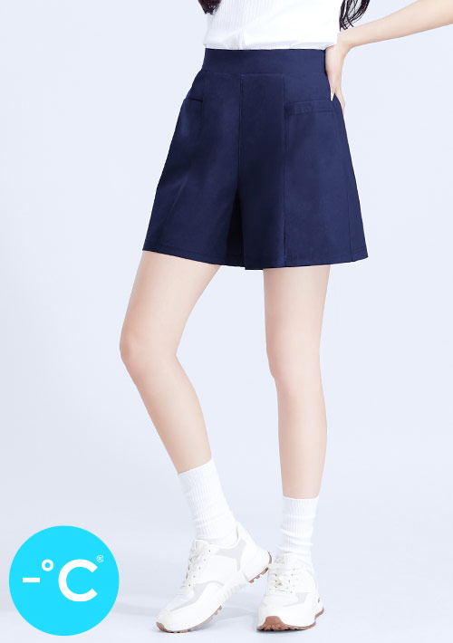 -°C 冰感特級彈性涼感大口袋休閒五分褲