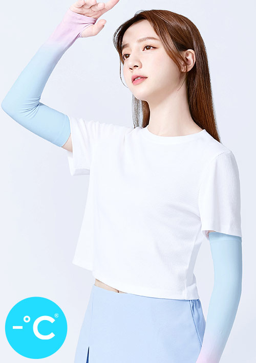 -°C 冰感【UPF50+防曬】彈性涼感袖套