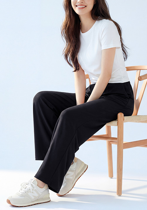 特級四面彈性直筒褲