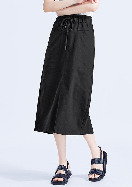 彈性休閒百搭裙