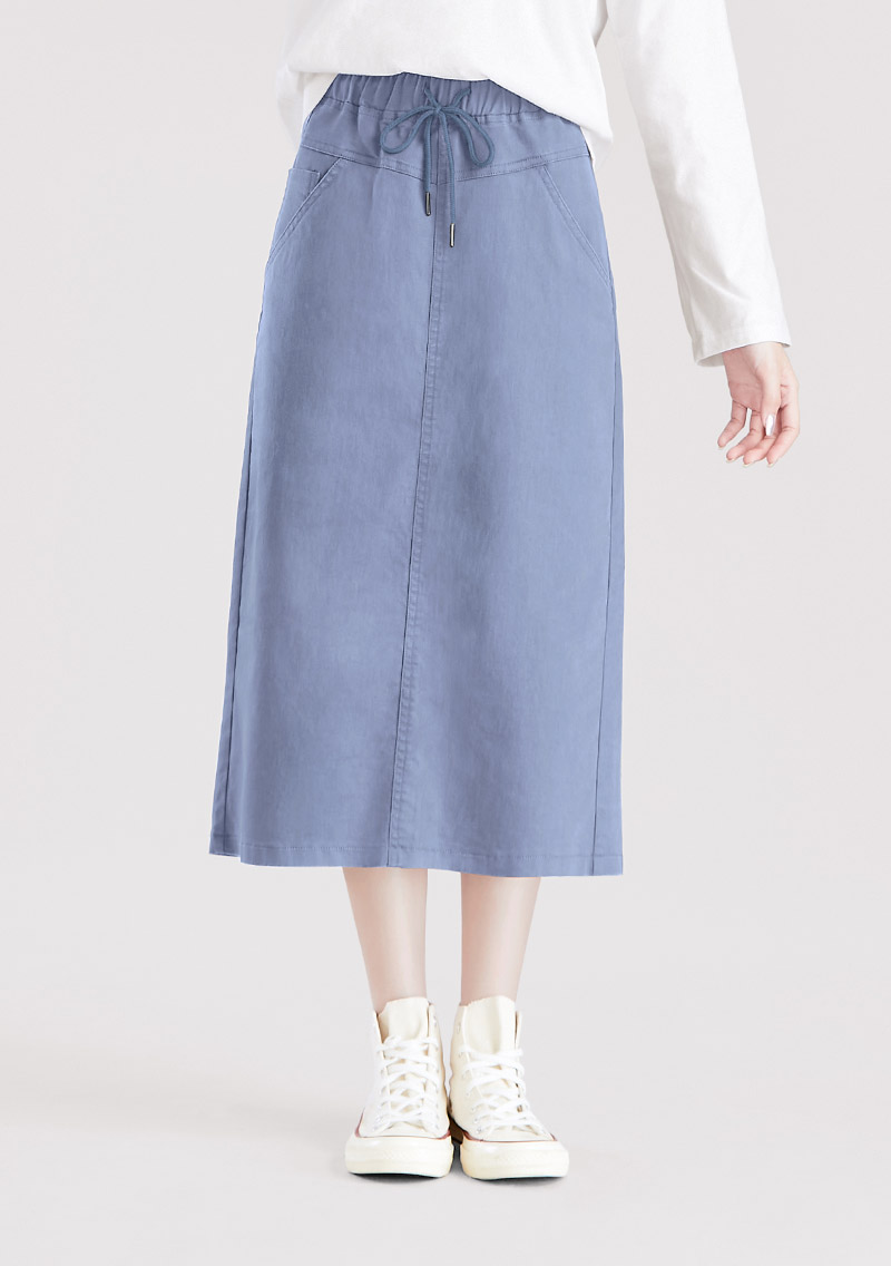 彈性休閒百搭裙