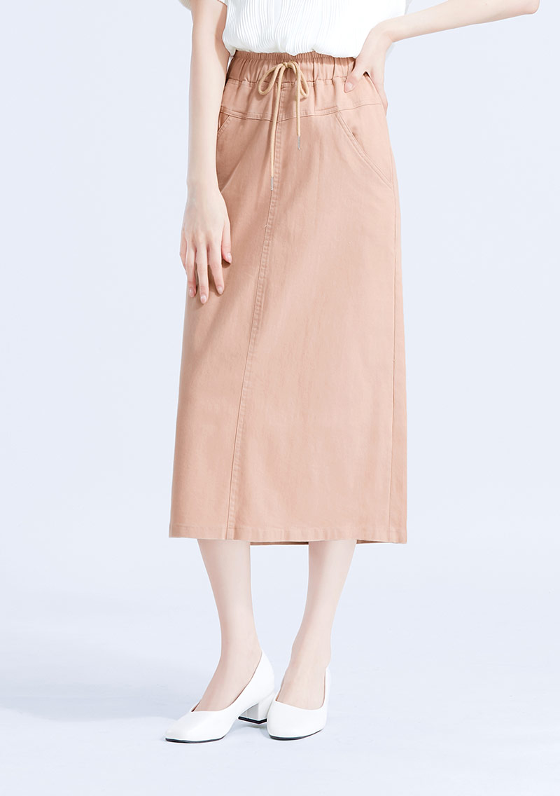 彈性休閒百搭裙