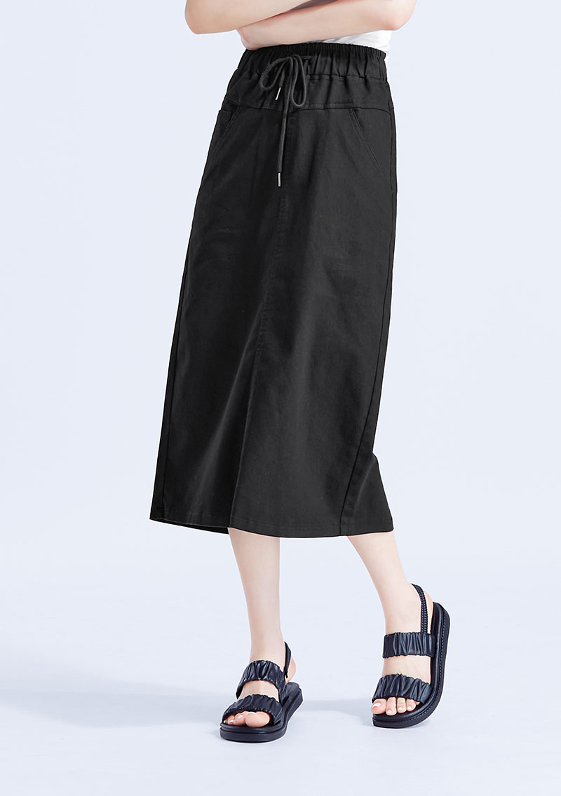 彈性休閒百搭裙