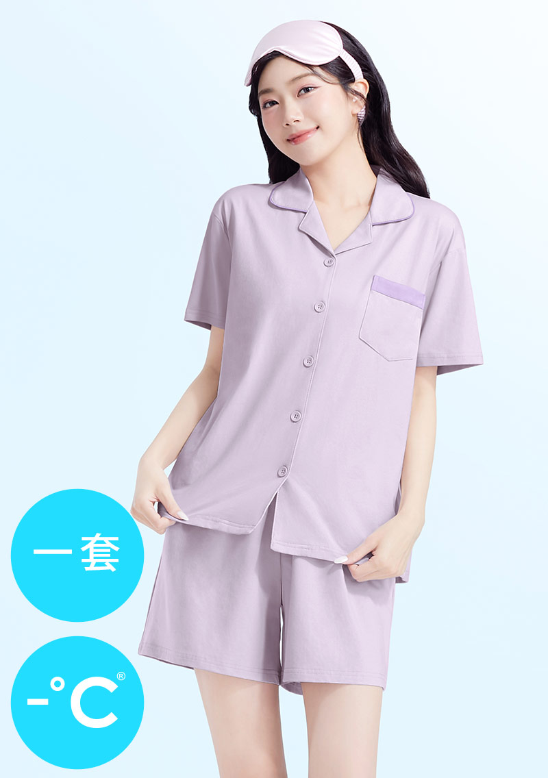 冰感家居套裝推薦|親膚呼吸棉 × 全天候舒適透氣 × 居家外出都百搭|女裝 WOMEN|衣芙 EFShop