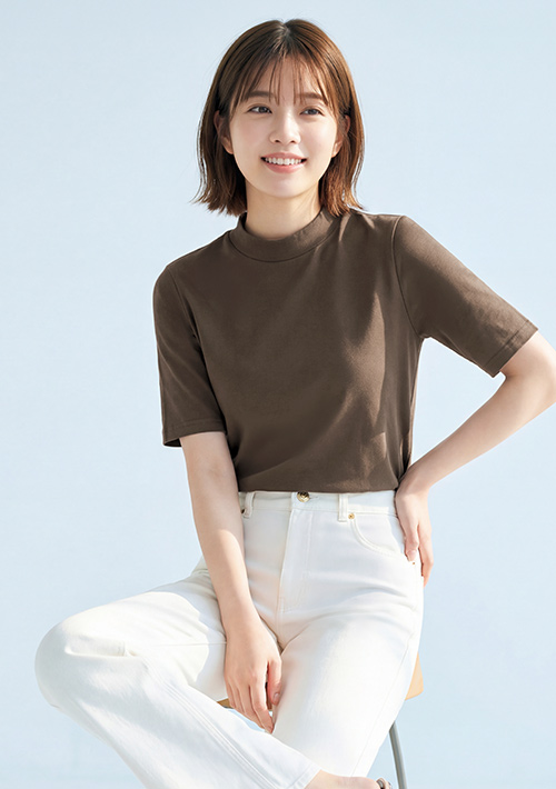 【限時$299】氣質小立領五分袖上衣