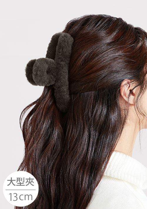 療癒毛絨絨鯊魚夾