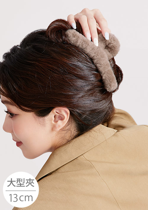 療癒毛絨絨鯊魚夾