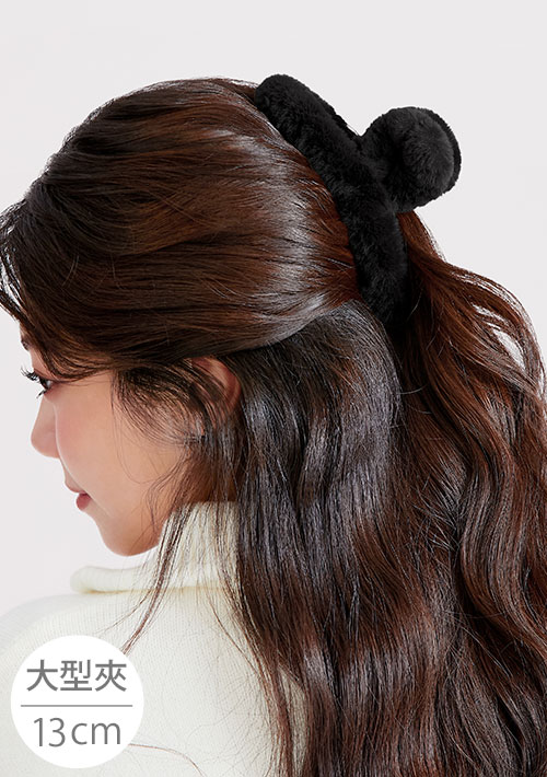 療癒毛絨絨鯊魚夾