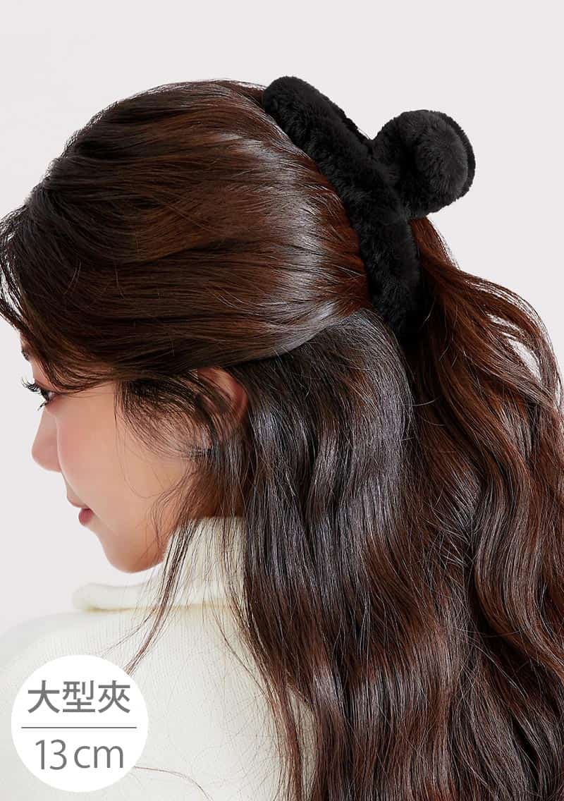 療癒毛絨絨鯊魚夾