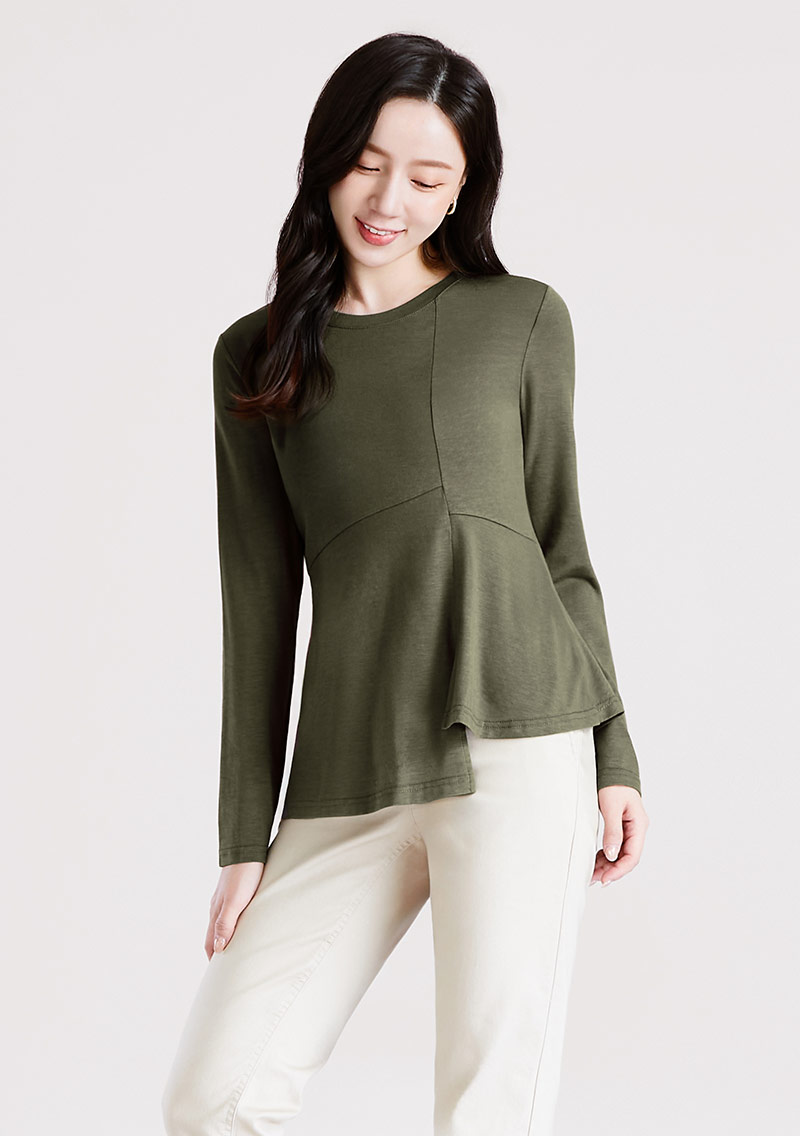 【限時$249】特級四面彈性顯瘦不規則設計上衣