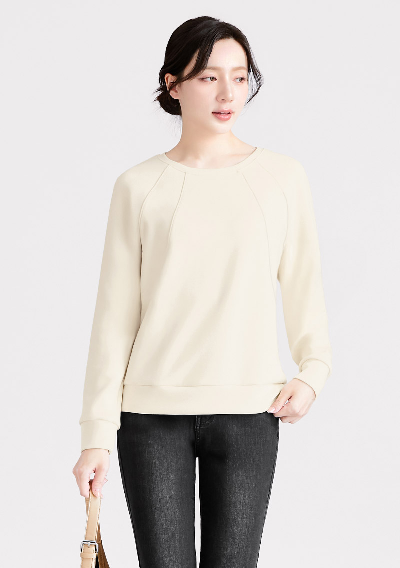 輕氧棉立體感設計上衣