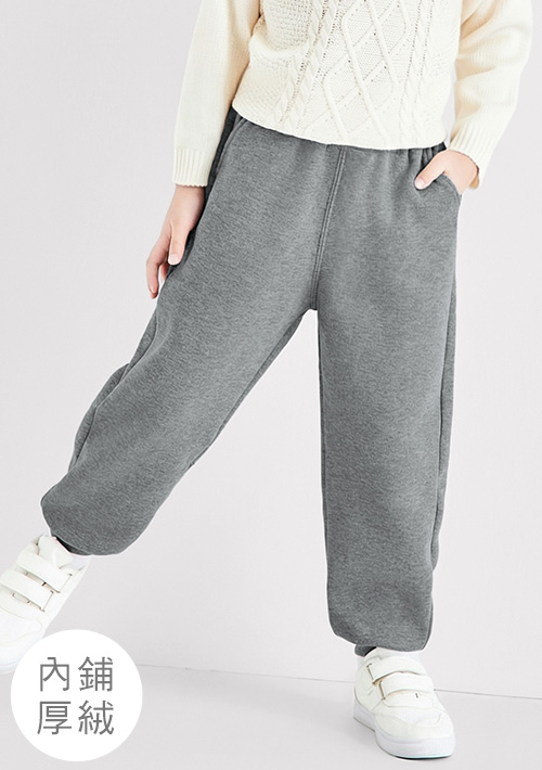 暖暖絨休閒束口褲-童裝