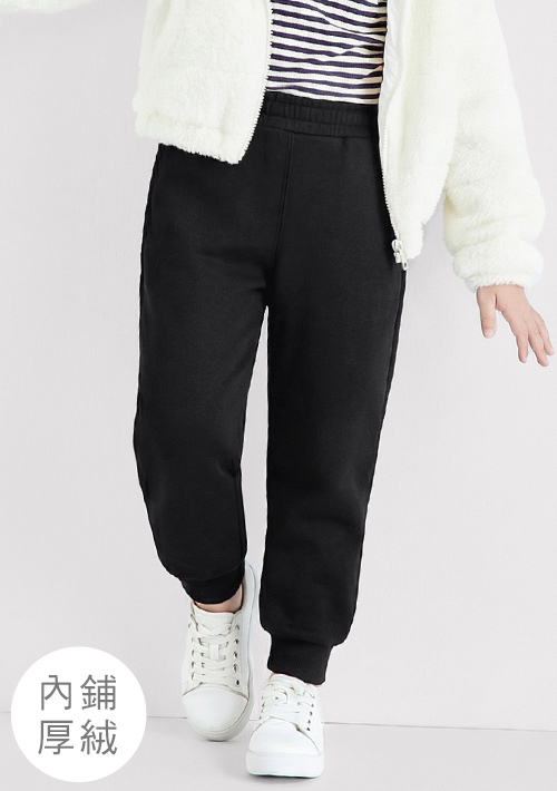 暖暖絨休閒束口褲-童裝