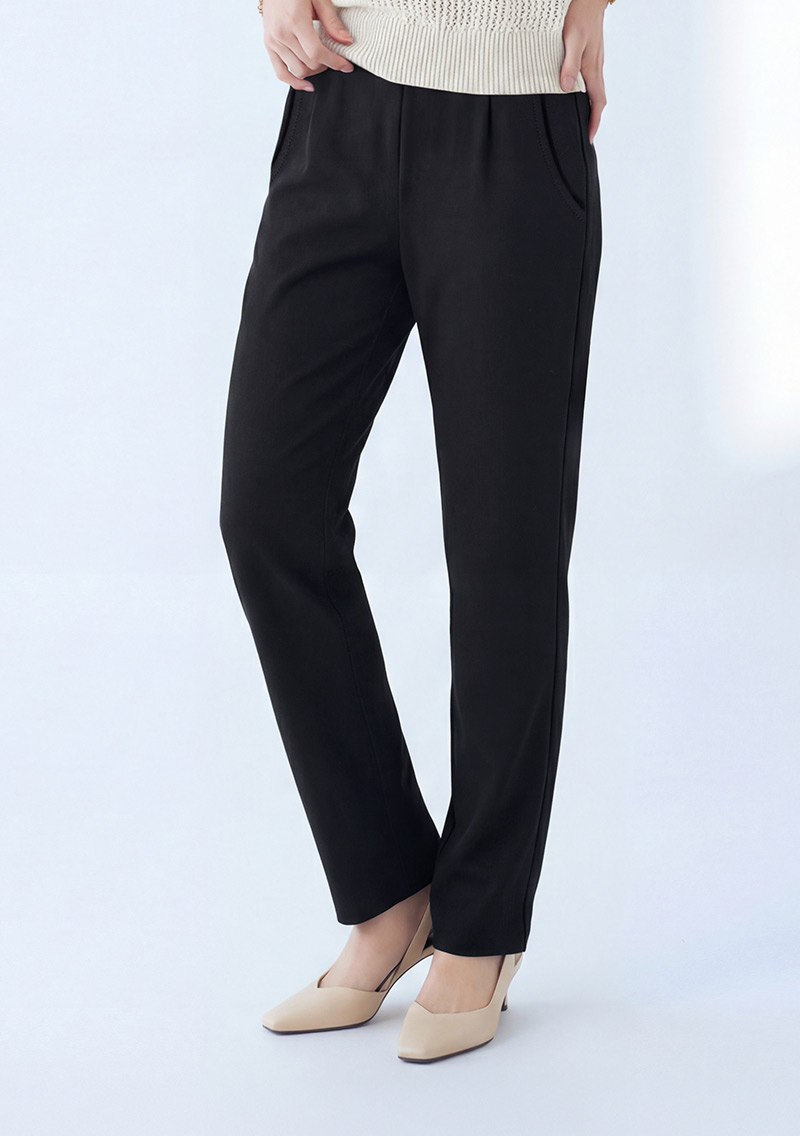 Sliimx 都會修身通勤長褲