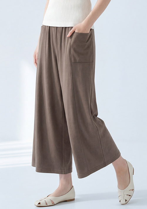 EasyCare 大口袋寬版長褲