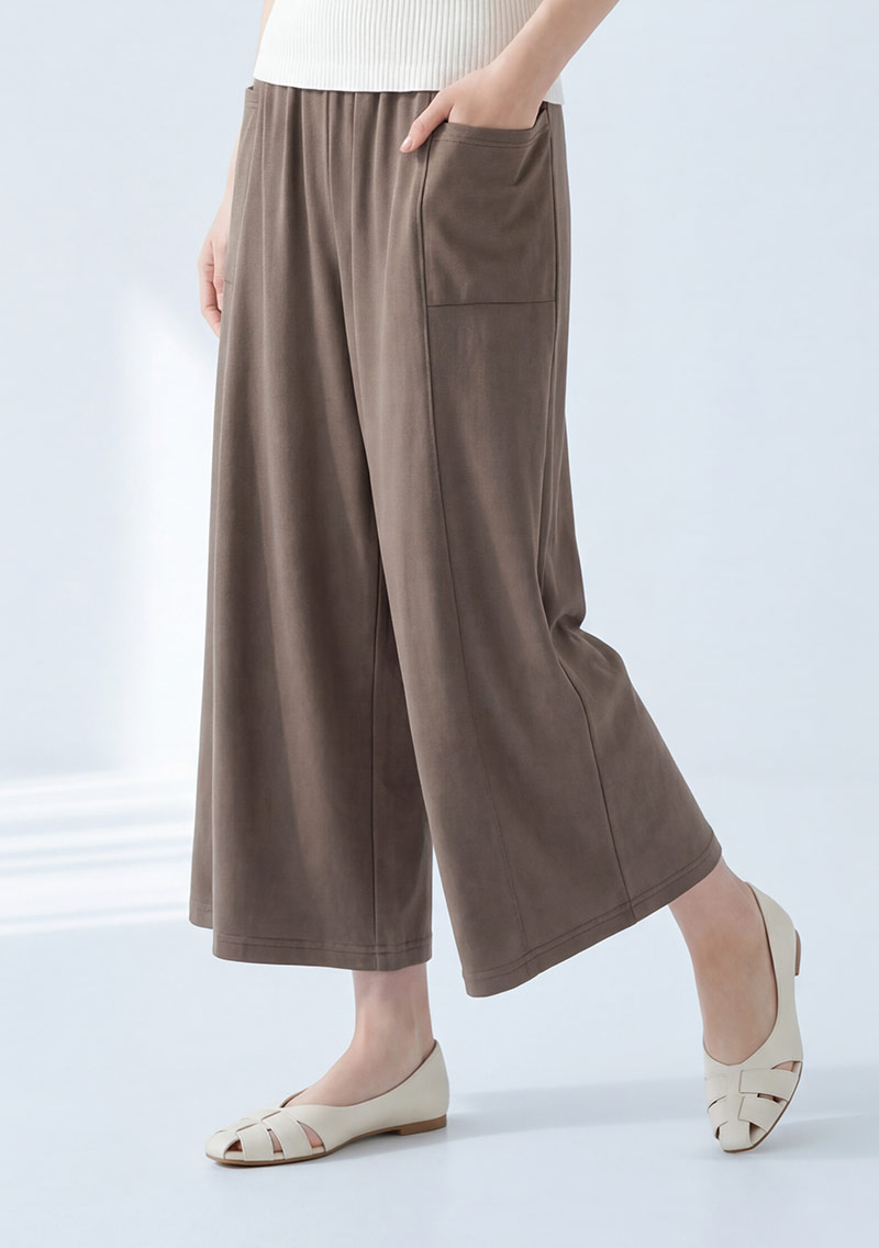 EasyCare 大口袋寬版長褲