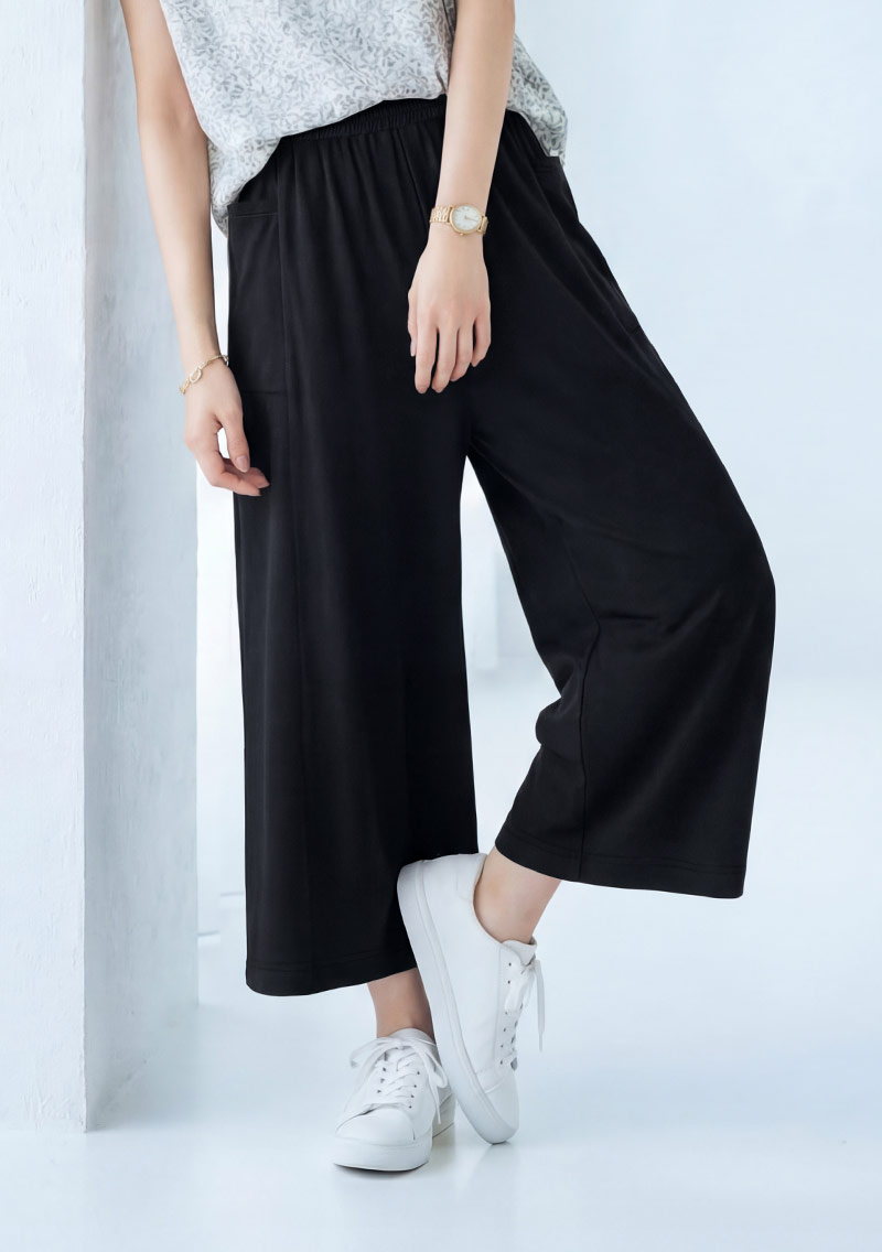 EasyCare 大口袋寬版長褲