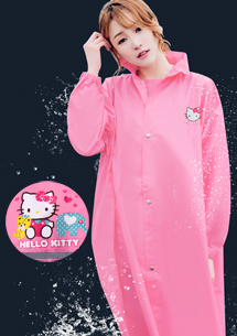 Hello Kitty 尼龍連身雨衣