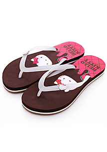 Hello Kitty 萌臉夾腳拖鞋