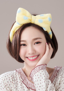 蝴蝶結洗臉美妝束髮帶