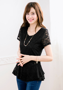 甜美氣質蕾絲上衣