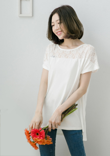 純淨唯美蕾絲上衣