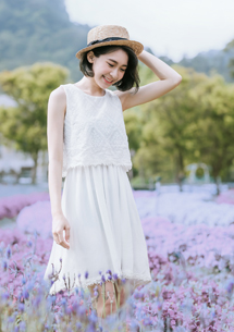 唯美氣質蕾絲雪紡洋裝