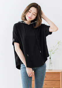 【限時$199】韓版字母設計寬版上衣