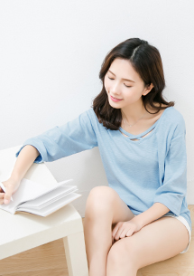 韓系前交叉質感上衣