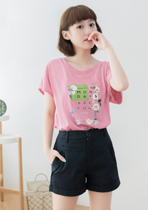 夏日芬芳交叉美背上衣