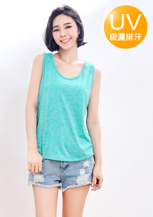 透氣吸排抗UV運動背心