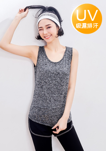 透氣吸排抗UV運動背心