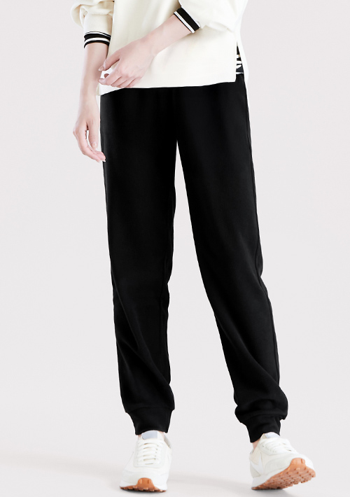 保暖.MIT永續環保材質-Fleece輕量保暖束口長褲