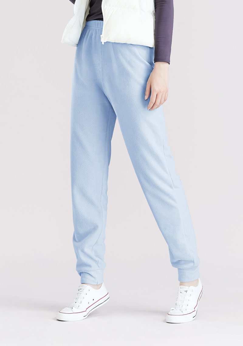 【限時$260】保暖.MIT永續環保材質-Fleece輕量保暖束口長褲