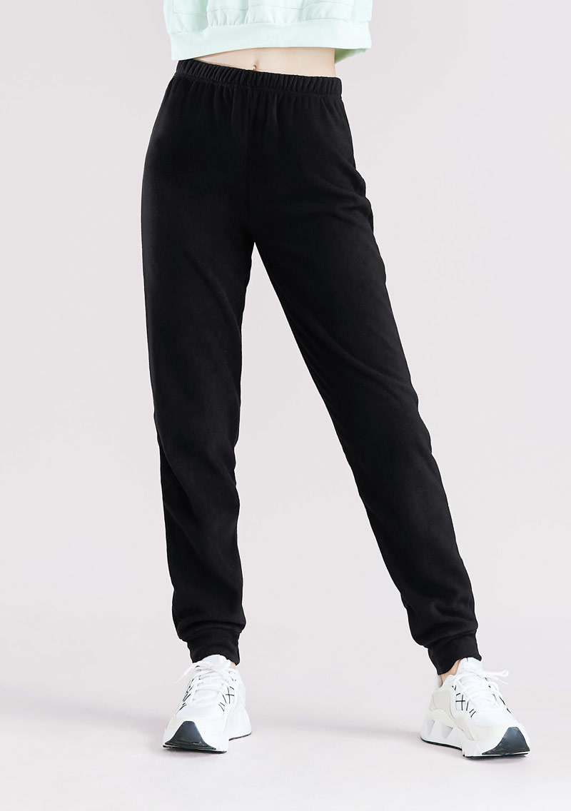 【限時$260】保暖.MIT永續環保材質-Fleece輕量保暖束口長褲