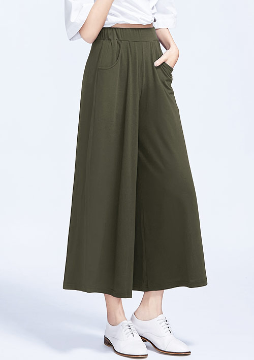 特級四面彈性寬褲