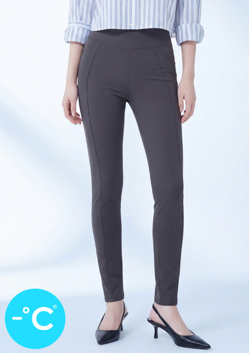 -°C 冰感特級彈性3D顯瘦涼感窄管褲