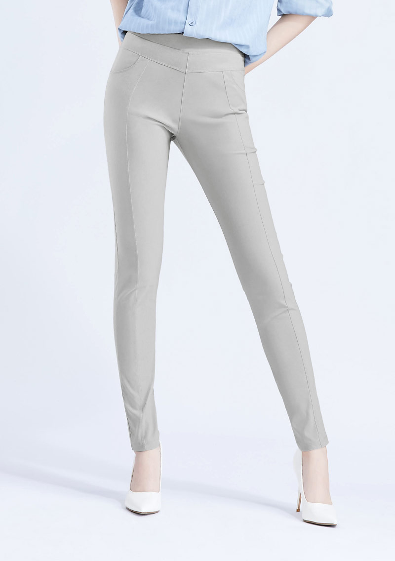 【寵愛女人‧$299】-°C 冰感特級彈性3D顯瘦涼感窄管褲